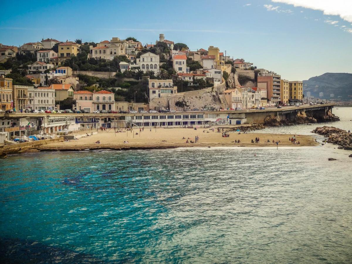 T2 Equipe Au Calme + Terrasse A 1 Km De La Mer Marseille Ngoại thất bức ảnh